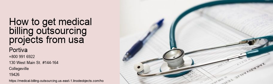 how to get medical billing outsourcing projects from usa